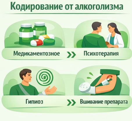 кодирование от алкоголизма в Реже Санати